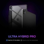 Θήκη Spigen SGP ULTRA HYBRID PRO FOLIO για Apple iPad Pro 13" 2024 7ης Γενιάς M4 με υποδοχή Στυλό - ΜΑΥΡΟ - ACS07006