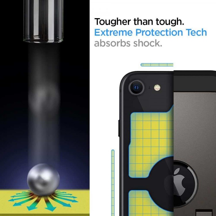 Θήκη Spigen SGP TOUGH Armor 2 για APPLE iPhone SE 2020/2022 - ΓΡΑΦΙΤΗΣ - ACS00949