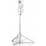 Spigen SGP One Push MAGSAFE+ Auto Opening ΑΣΥΡΜΑΤΟ Selfie Stick Bluetooth Remote ΤΡΙΠΟΔΑΣ 360 - DUNE ΜΠΕΖ - AMP09535