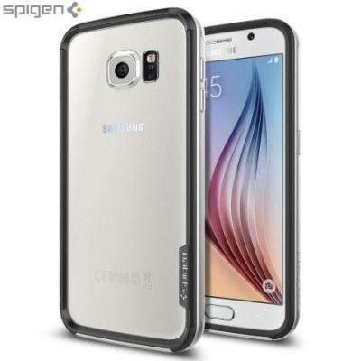Case Spigen SGP Neo Hybrid EX BUMPER for SAMSUNG Galaxy S6 - SILVER - SGP11442