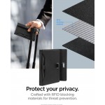 Spigen SGP Universal AirTag Πορτοφόλι Διαβατηρίου/Ταυτότητας με RFID Προστασία και κάρτας SIM - ΜΑΥΡΟ - AFA08852