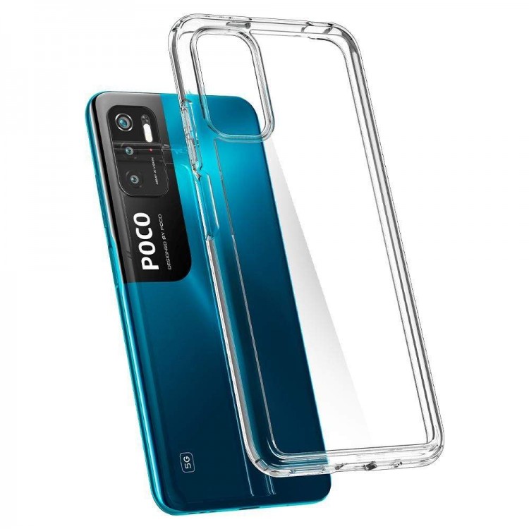Θήκη Spigen SGP Ultra Hybrid για XIAOMI POCO M3 PRO 5G / REDMI NOTE 10 5G - ΔΙΑΦΑΝΟ - ACS03596