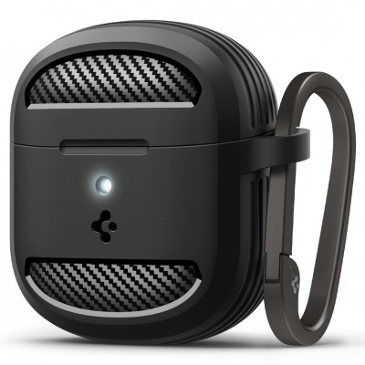 Θήκη Spigen SGP Rugged Armor για Google Pixel Buds 2a - ΜΑΥΡΟ - ACS09480