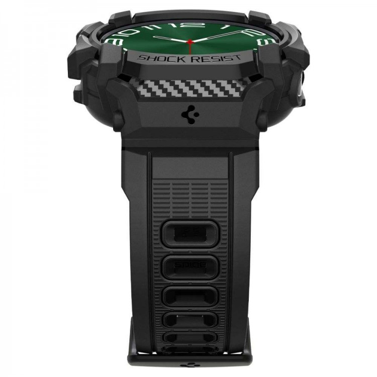 Θήκη Spigen SGP Rugged Armor PRO για Samsung GALAXY WATCH ULTRA - 47MM - ΜΑΥΡΟ - ACS08427