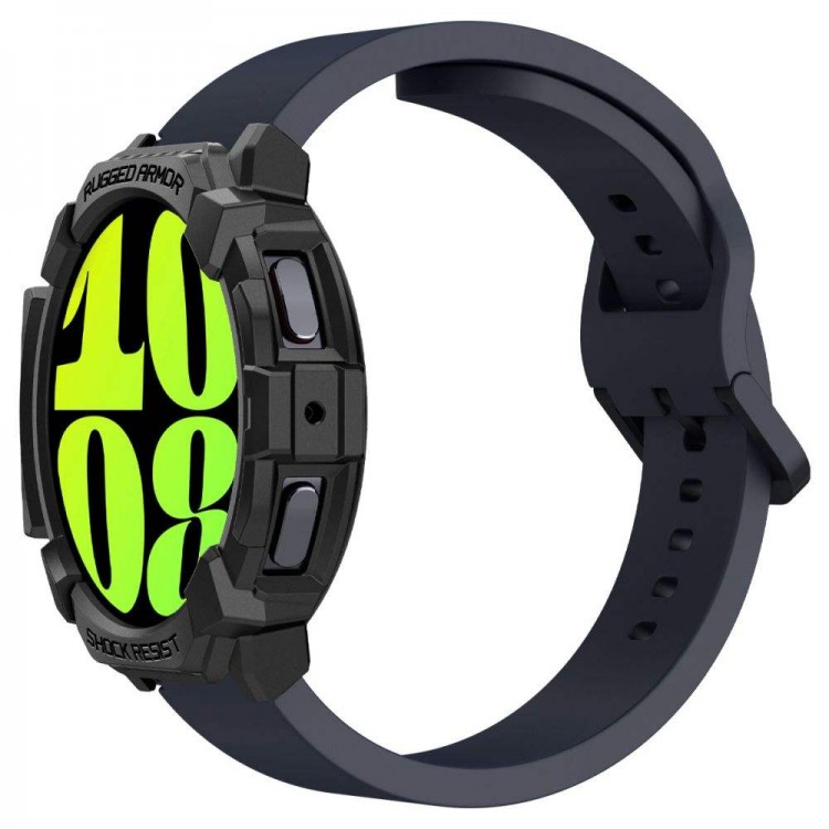 Θήκη Spigen SGP Rugged Armor για SAMSUNG GALAXY WATCH 7 44 MM - ΜΑΥΡΟ - ACS08337