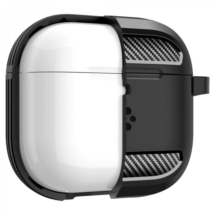 Θήκη Spigen SGP ULTRA RUGGED ARMOR για Apple AirPods 4 2024 - ΜΑΥΡΟ - ACS08642