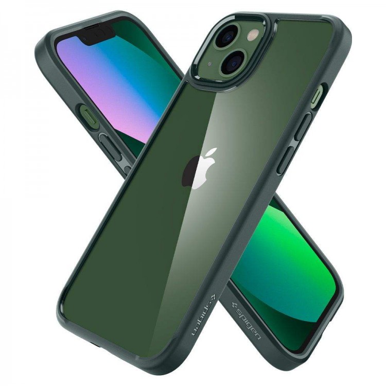 Θήκη Spigen SGP Ultra Hybrid για Apple iPhone 13 6.1 - ΠΡΑΣΙΝΟ - ACS04562