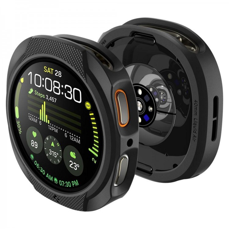 Θήκη Spigen SGP LIQUID AIR για Samsung Galaxy WATCH 8 44MM 2025 - ACS09839 - ΜΑΥΡΟ