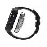 Θήκη TECH PROTECT ARMOUR με λουράκι για HUAWEI WATCH FIT 3 / 4 / 4 PRO - ΜΑΥΡΟ