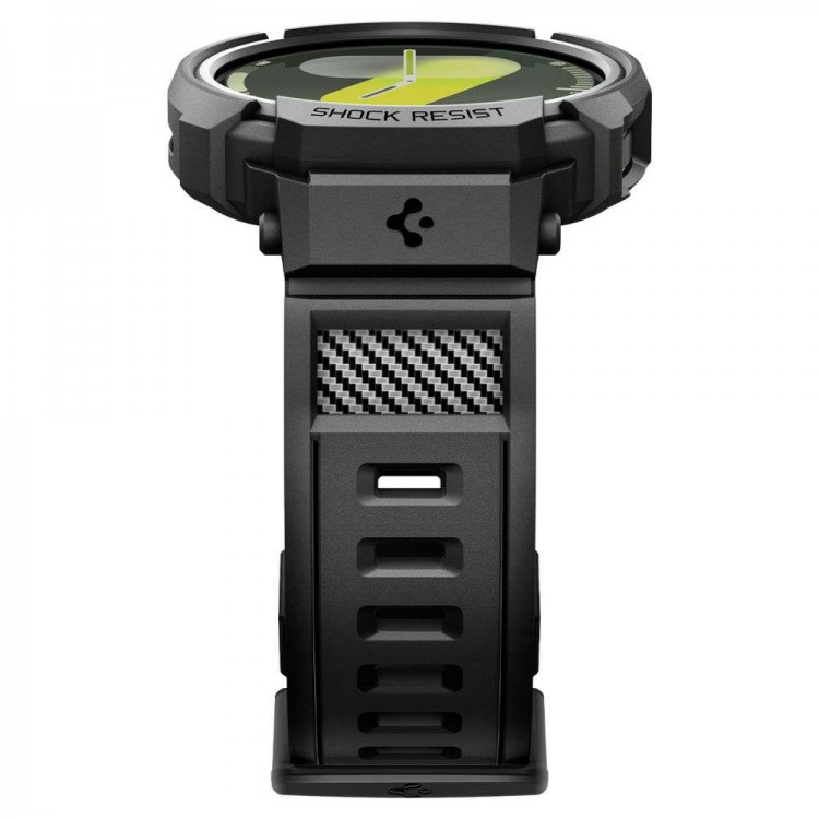 Θήκη Spigen SGP Rugged Armor PRO για Samsung GALAXY WATCH 8 2025 - 44MM - ΜΑΥΡΟ - ACS10007