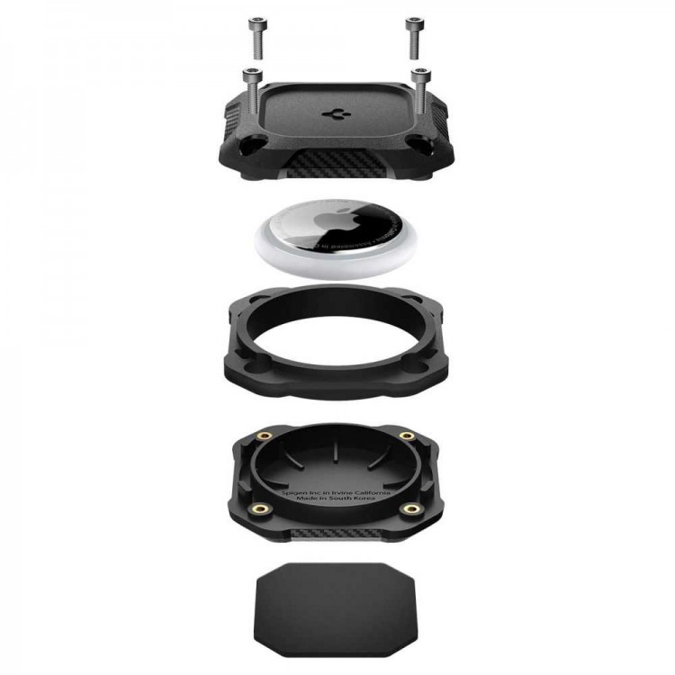 Θήκη SPIGEN SGP TOUGH ARMOR IP Αδιάβροχη για APPLE AIRTAG 1 / 2 - ΜΑΥΡΟ - ACS09781