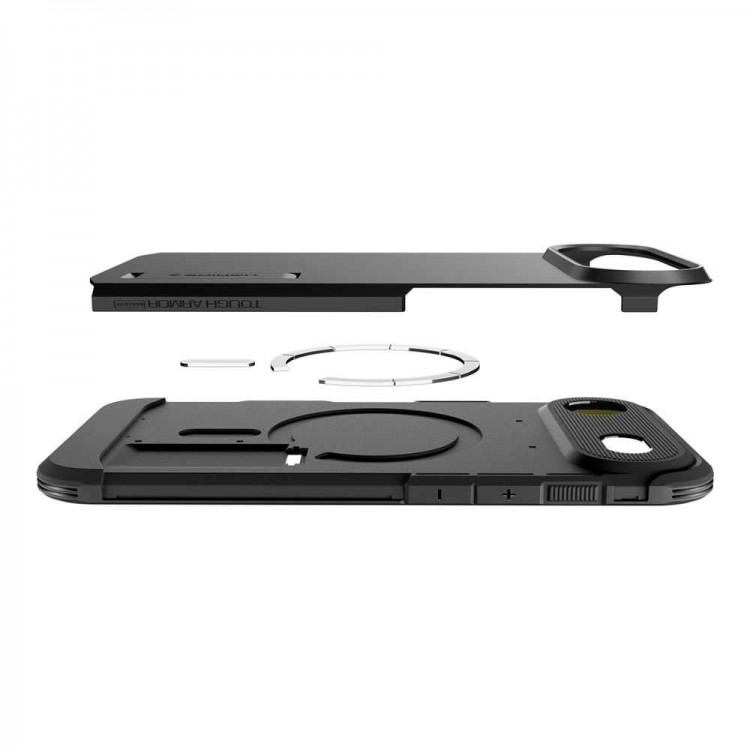 Θήκη Spigen SGP Tough Armor T MagFit MAGSAFE για Apple iPhone 17 AIR 6.6 5G 2025 - ΜΑΥΡΟ - ACS10324