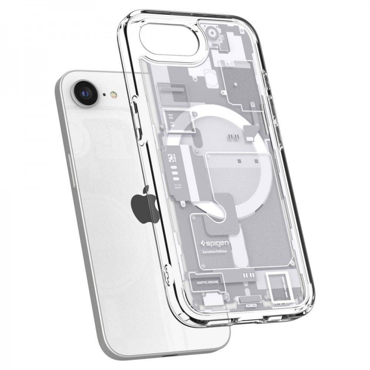 Θήκη Spigen SGP Ultra Hybrid MagSafe για APPLE IPHONE 16e 6.1 2025 - zero one ΛΕΥΚΟ - ACS09142