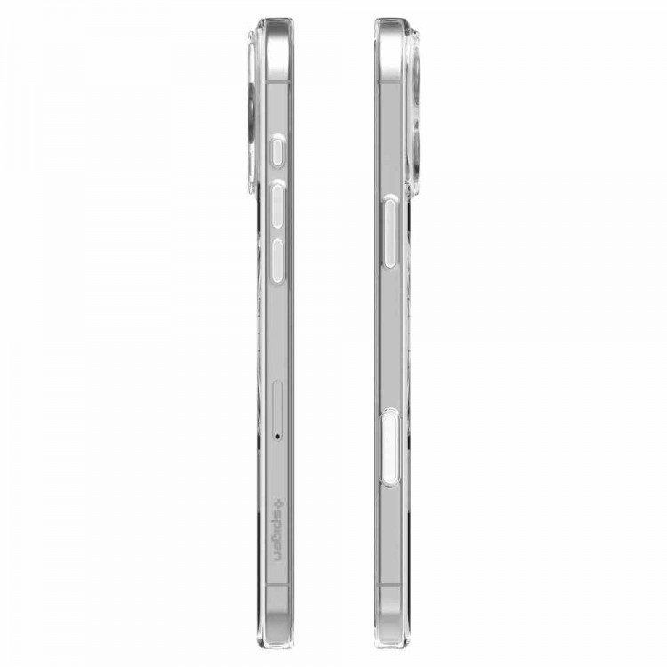 Θήκη SPIGEN SGP Thin Fit "T" MAG MagSafe για Apple iPhone 16 PRO 6.3 5G 2024 - ΔΙΑΦΑΝΟ/ΛΕΥΚΟ - ACS09316