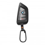 Θήκη Spigen SGP BK100 BMW Κλειδί με Carabiner κ κορδόνι, συμβατό με BMW Smart Key Remote Control Cover - ΜΑΥΡΟ - ACS10425