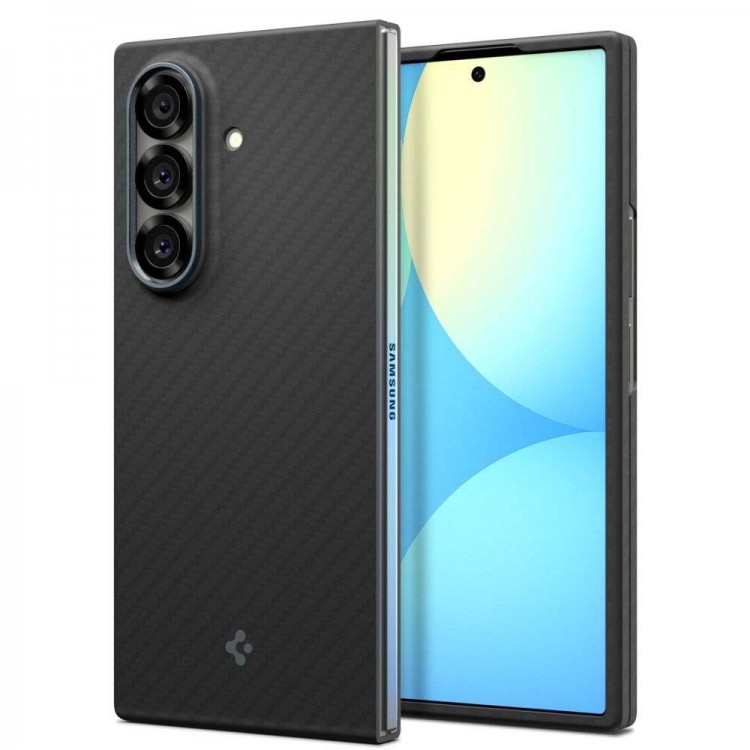Θήκη SPIGEN SGP AIRSKIN ARAMID fiber για Samsung Galaxy Z FOLD 7 5G 2025 - ΜΑΥΡΟ ARAMID - ACS09555