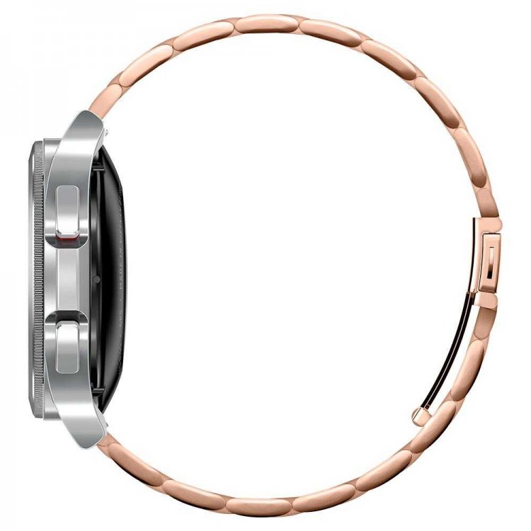 SPIGEN SGP MODERN FIT STAINLESS Steel Μπρασελέ λουράκι για NEW Samsung galaxy Watch 4/Watch Classic 4/Watch 3 41mm/Watch Active 1/2, 20mm - ROSEGOLD - 600WB24982