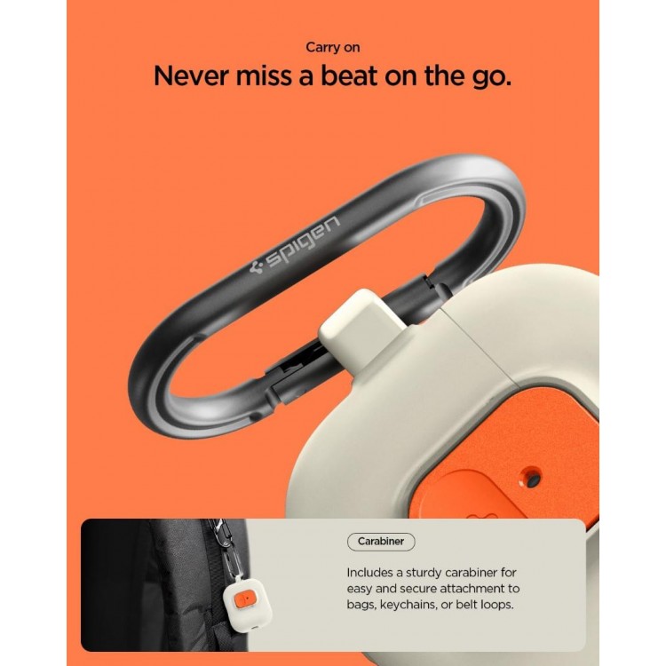 Θήκη Spigen SGP NANO POP για Apple AirPods PRO 3 2025 - ΠΟΡΤΟΚΑΛΙ ΜΠΕΖ - ACS10134