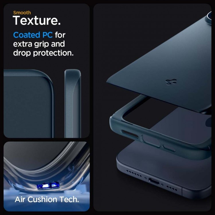 Θήκη Spigen SGP Thin Fit για APPLE iPhone 15 PRO MAX 6.7 2023 - ΜΠΛΕ - ACS06546
