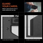 Spigen SGP MagSlide Badge θήκη με Strap, Vertical ID Holder ταυτότητας με Removable Lanyard ID - Μαύρο - AFA08860