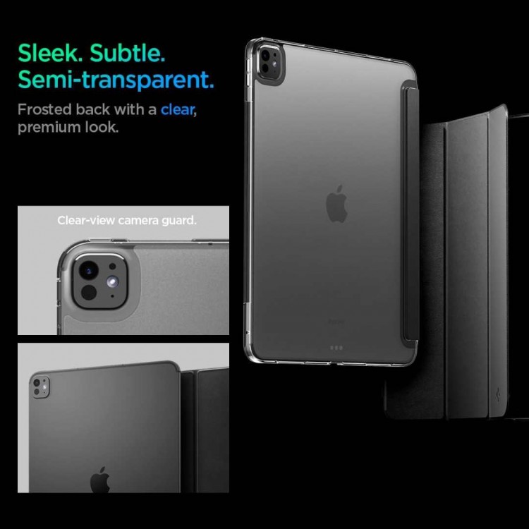 Θήκη Spigen SGP Liquid Air Folio για Apple IPAD PRO 13 M4 7ης Γεν./ M5 8ης Γεν. (2024-2025) - ΜΑΥΡΟ - ACS09439