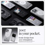 Θήκη Spigen SGP Ultra Hybrid MAGSAFE για Apple iPhone 16 PRO 6.3 2024 - RETRO Classic ΑΣΗΜΙ -  ACS08139