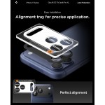 SPIGEN SGP Glas.tR Optik Pro XL EZ FIT CAMERA PROTECTOR Γυαλί προστασίας ΠΛΑΙΣΙΟΥ ΦΑΚΩΝ 9H για CAMERA LENS για Apple iPhone 17 6.3/ iPhone 17 Pro 6.3 5G 2025 - ΜΑΥΡΟ - AGL10644