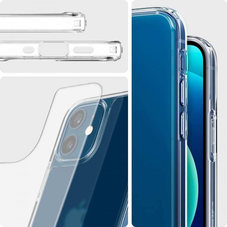 Θήκη Spigen SGP QUARTZ Hybrid για Apple iPhone 12 MINI - MAT ΔΙΑΦΑΝΟ - ACS02602