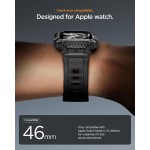 Θήκη Spigen SGP Rugged Armor PRO 2 με λουράκι για Apple Watch series 10/11 - 46mm - ΜΑΥΡΟ - ACS10503