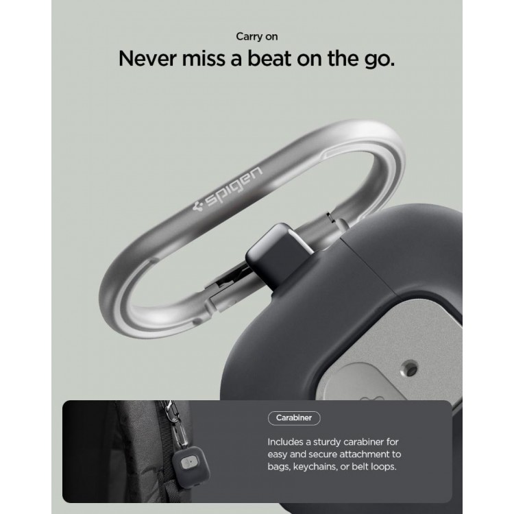 Θήκη Spigen SGP NANO POP για Apple AirPods PRO 3 2025 - ΜΑΥΡΟ SESAME - ACS10133