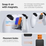 Spigen SGP Aluminum Universal VG300 Βάση για PS5 Digital Edition, Playstation Controller, Xbox, PS4, PS5 & Nintendo Dual Sense Controller - ΛΕΥΚΟ - 2 TEM. - AMP06397