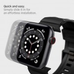 Spigen SGP Rugged Armor λουράκι για Apple Watch series Ultra 2/1 49mm, Series 10 46mm and Series 9/8/7/6/5/4/SE 45mm, 44mm - ΜΑΥΡΟ - AMP02854