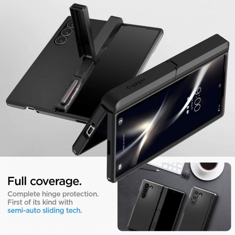 Θήκη Spigen SGP TOUGH Armor Pro PEN για SAMSUNG GALAXY Z FOLD 6 2024 - ΜΑΥΡΟ - ACS07826