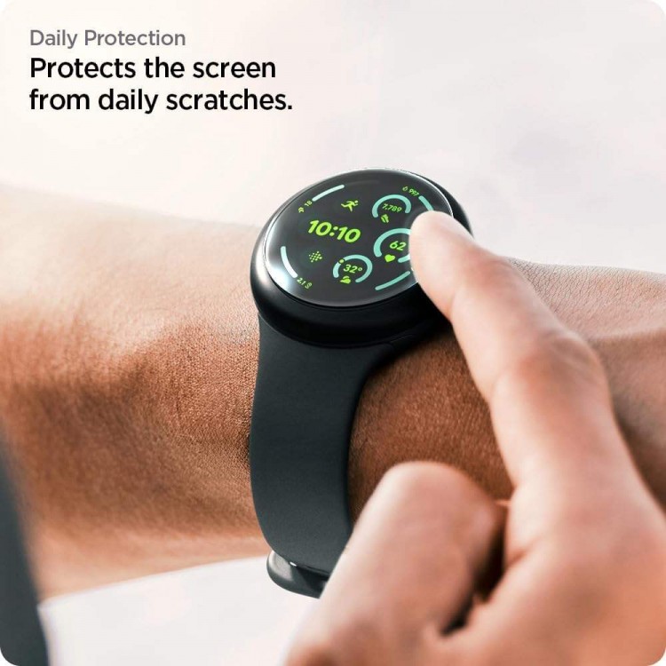 Spigen SGP Film ProFlex EZ Fit Προστατευτικό οθόνης EZ FIT για Google Pixel Watch 4/3 45 mm - AFL08525 - 2 τεμ.