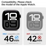 Spigen SGP VAULT PRO BAND Θήκη με Λουράκι για Apple Watch series 10 (46 MM) - MAΥΡΟ - ACS09391