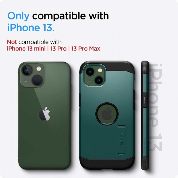 Θήκη Spigen SGP Tough Armor για Apple iPhone 13 6.1 - Midnight Green - ACS04566