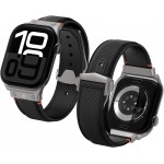 Spigen SGP Classic Fit Strap λουράκι για Apple Watch Ultra 2/1 49mm, Series 10 46mm, 9/8/7 45mm, SE2/SE/6/5/4 44mm, 3/2/1 42mm - ΜΑΥΡΟ - AMP09304