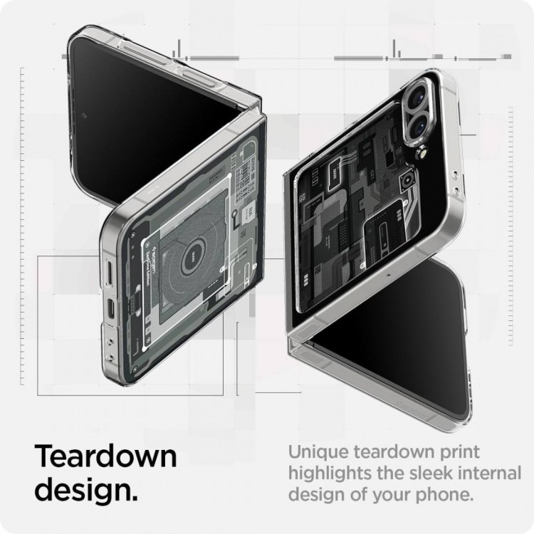Θήκη Spigen SGP AIRSKIN για SAMSUNG GALAXY Z FLIP 6 / 7 FE 2025 - Zero One - ACS07837