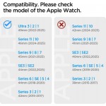 Spigen SGP DuraPro Flex λουράκι για Apple Watch Ultra 3/2/1 49mm, Series 11/10 46 mm and Series 9/8/7/SE 45mm, 44mm - ΜΑΥΡΟ - AMP02465