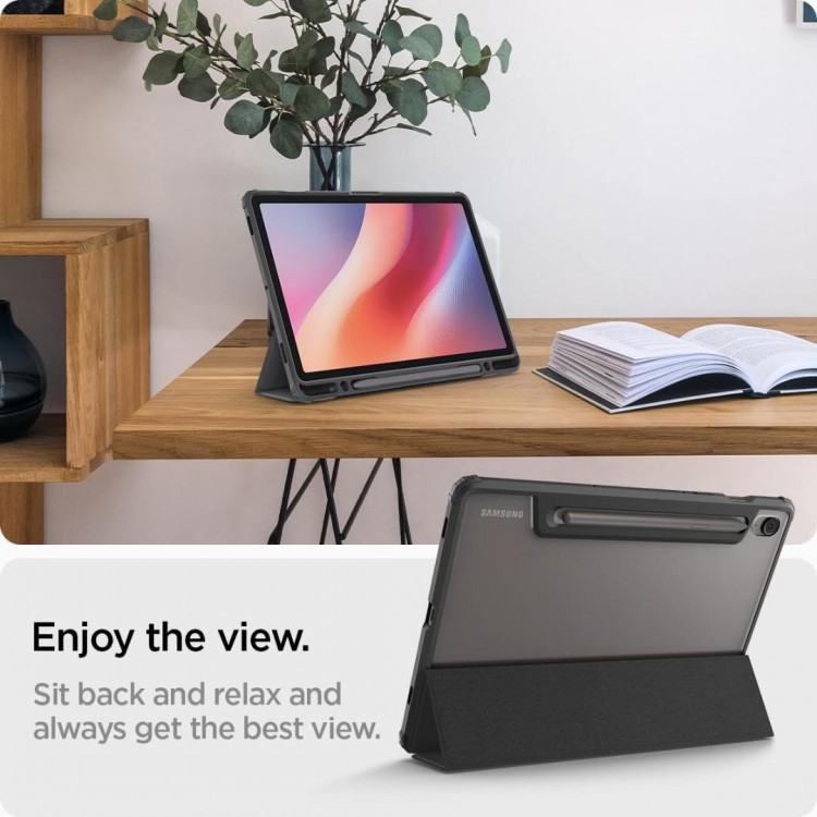 Θήκη Spigen SGP ULTRA HYBRID PRO FOLIO για SAMSUNG GALAXY TAB S10 FE 10.9 (2025), Galaxy Tab S9 11(2023) με Υποδοχή Στυλό - ΜΑΥΡΟ - ACS09498
