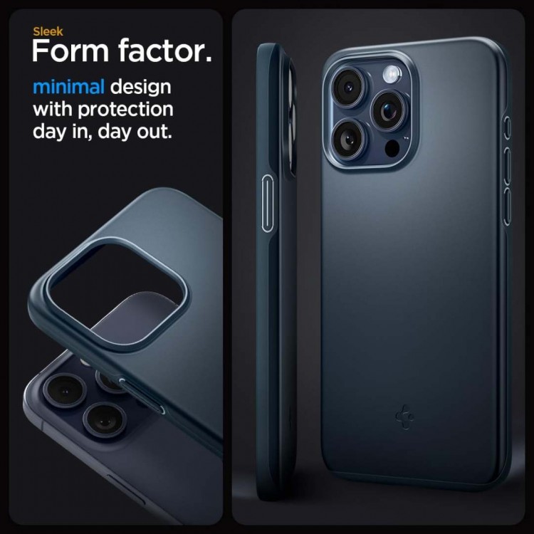 Θήκη Spigen SGP Thin Fit για APPLE iPhone 15 PRO MAX 6.7 2023 - ΜΠΛΕ - ACS06546