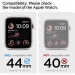 Spigen SGP Thin Fit θήκη για Apple Watch SERIES 6, 5, 4, SE - 44mm - METALLIC ΜΠΛΕ - ACS02223