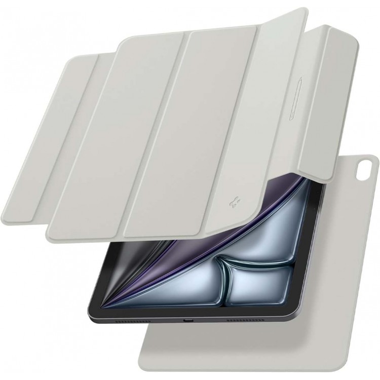 Θήκη SPIGEN SGP Air Skin Onetap FOLIO PU leather για Apple iPad Air 13" 8ης Γενιάς M4 / 7ης Γενιάς M3 / 6ης Γενιάς M2 (2026/25/24) - ΓΚΡΙ - ACS08492