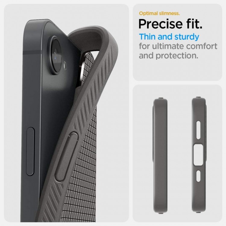 Θηκη Spigen SGP Liquid AIR για Apple iPhone 16e 6.1 2025 - Marble ΓΚΡΙ - ACS09532