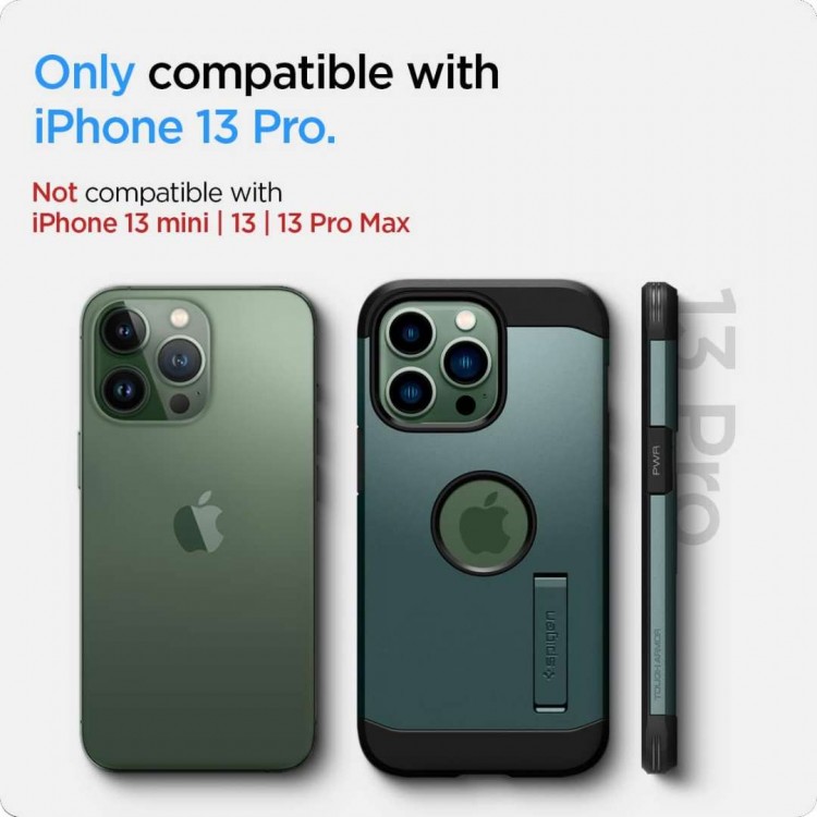 Θήκη Spigen SGP Tough Armor για Apple iPhone 13 PRO 6.1 - Midnight Green - ACS04565