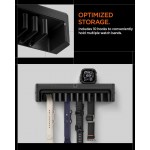 Spigen SGP Βάση Organizer τοίχου Mounted για Apple Watch Band S341 με Top Shelf Tray - ΜΑΥΡΟ - AMP09445