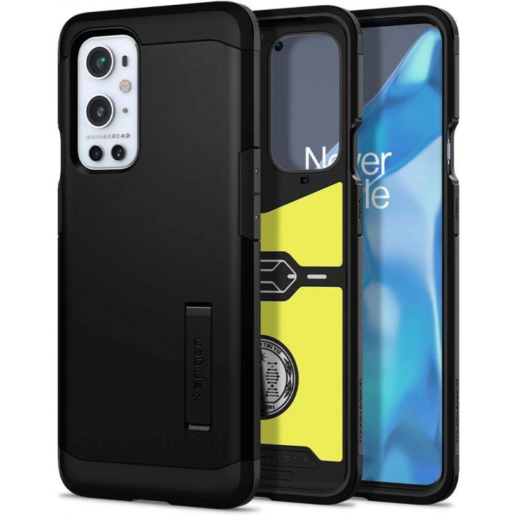 Θήκη Spigen SGP TOUGH Armor για ONEPLUS 9 PRO 5G - ΜΑΥΡΟ - ACS02683