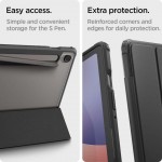 Θήκη Spigen SGP ULTRA HYBRID PRO FOLIO για SAMSUNG GALAXY TAB S10 FE 10.9 (2025), Galaxy Tab S9 11(2023) με Υποδοχή Στυλό - ΜΑΥΡΟ - ACS09498