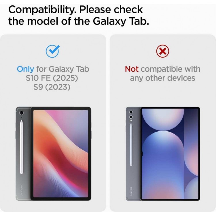 Θήκη Spigen SGP RUGGED ARMOR PRO για SAMSUNG GALAXY TAB S10 FE 10.9 X5206B 2025 / Samsung Galaxy Tab S9 11" (2023) - BLACK - ACS09380