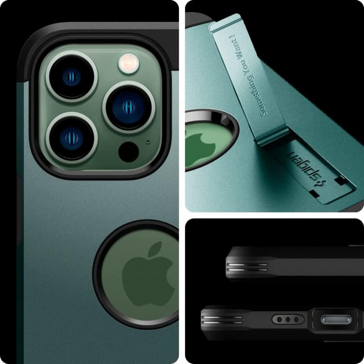 Θήκη Spigen SGP Tough Armor για Apple iPhone 13 PRO 6.1 - Midnight Green - ACS04565